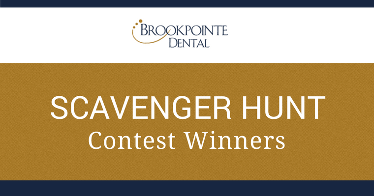 Your Kennesaw Dentist Announces the Brookpointe Dental Scavenger Hunt Winners!